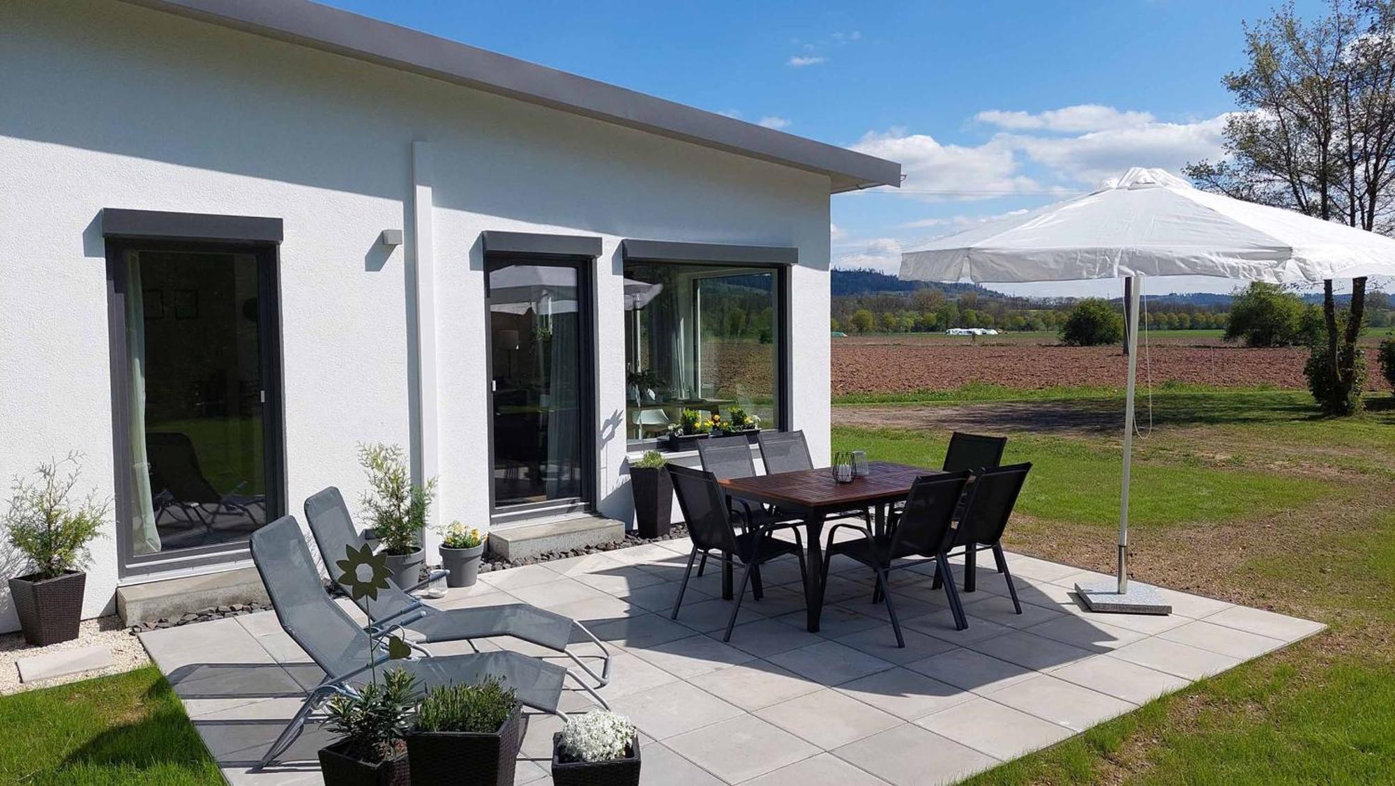 Ferienhaus Casa Neugrua Stockheim  Exterior foto